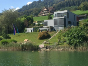 Гостиница Villa am See mit einzigartigem Ausblick, Зарнен